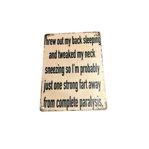 NEW wood sign home decor novelty hanging funny saying quote